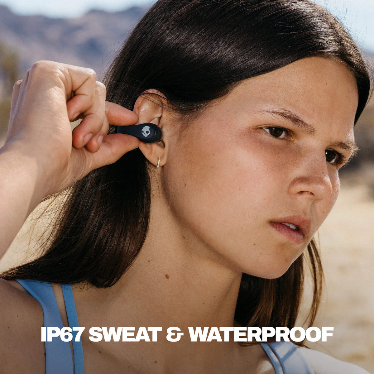 Skullcandy Push 720 Open Earbuds, Black