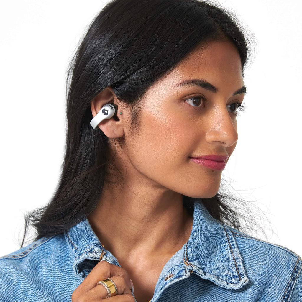 Skullcandy Push 720 Open Earbuds, Chrome