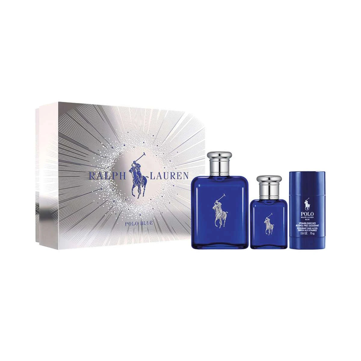 RALPH LAUREN - Polo Blue 3 Piece Gift Set