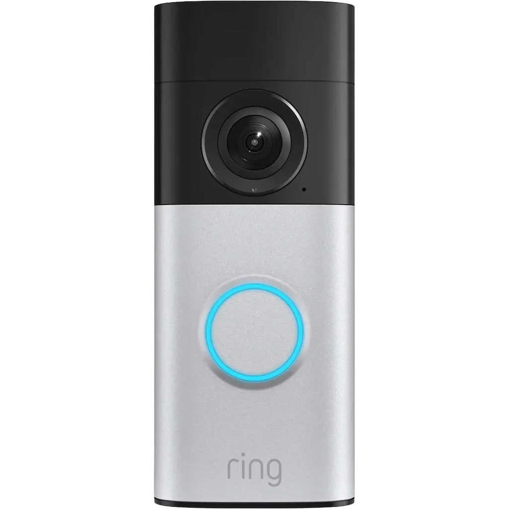 Ring Battery Doorbell 2K Plus, Nickel Silver