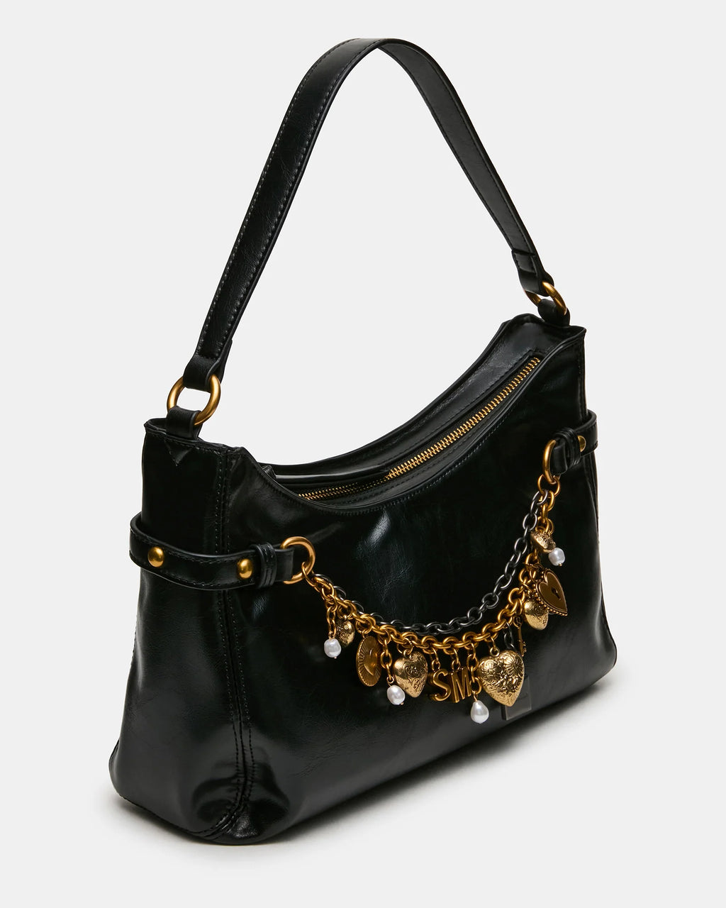 Steve Madden Lianna Hobo Shoulder Bag, Black