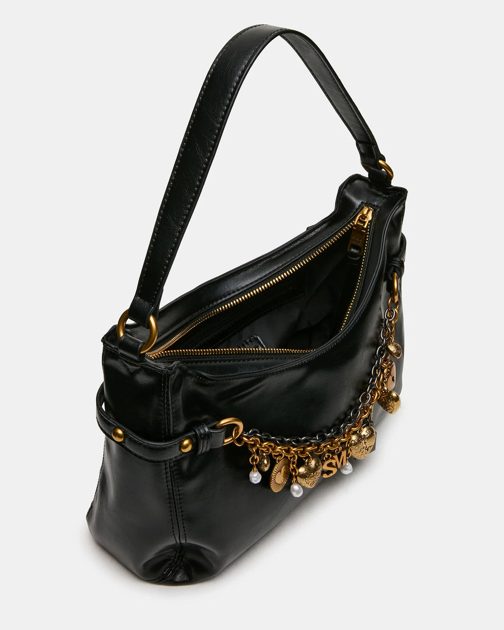 Steve Madden Lianna Hobo Shoulder Bag, Black