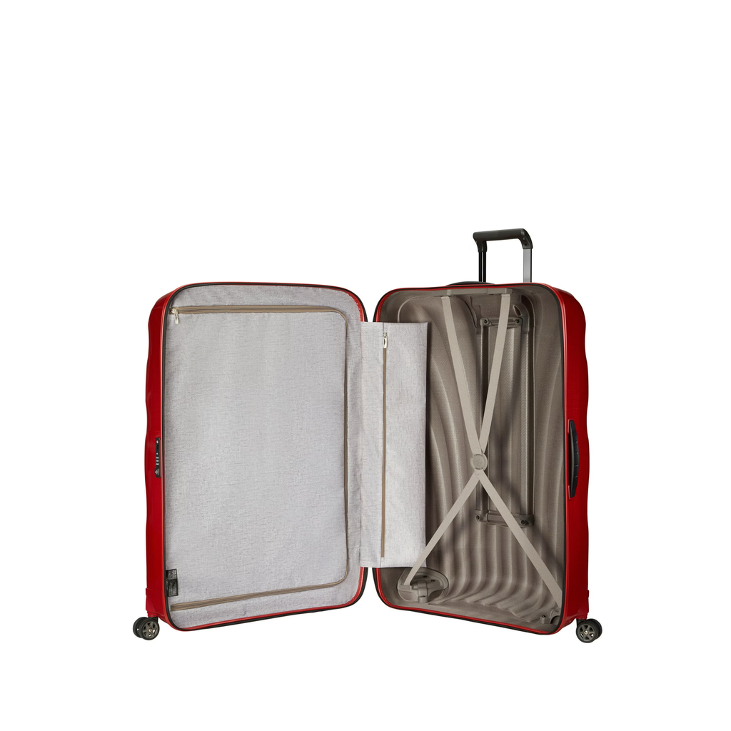 Samsonite C-Lite Hard Shell Spinner, Chili Red 28"