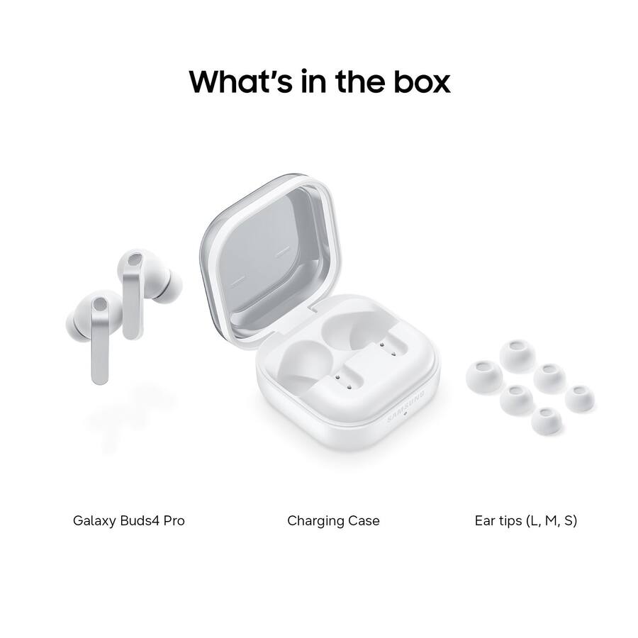 Samsung Galaxy Buds4 Pro Wireless Earbud Headphones, Black