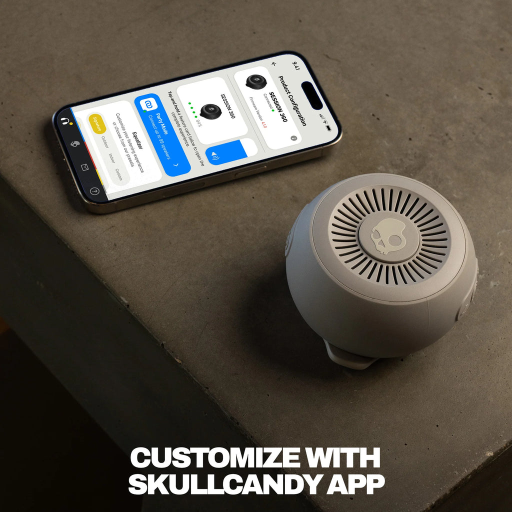 SKULLCANDY Session 360 Wireless Speaker, Cement