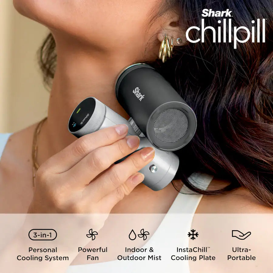 Shark ChillPill: Personal Cooling System, Carbon