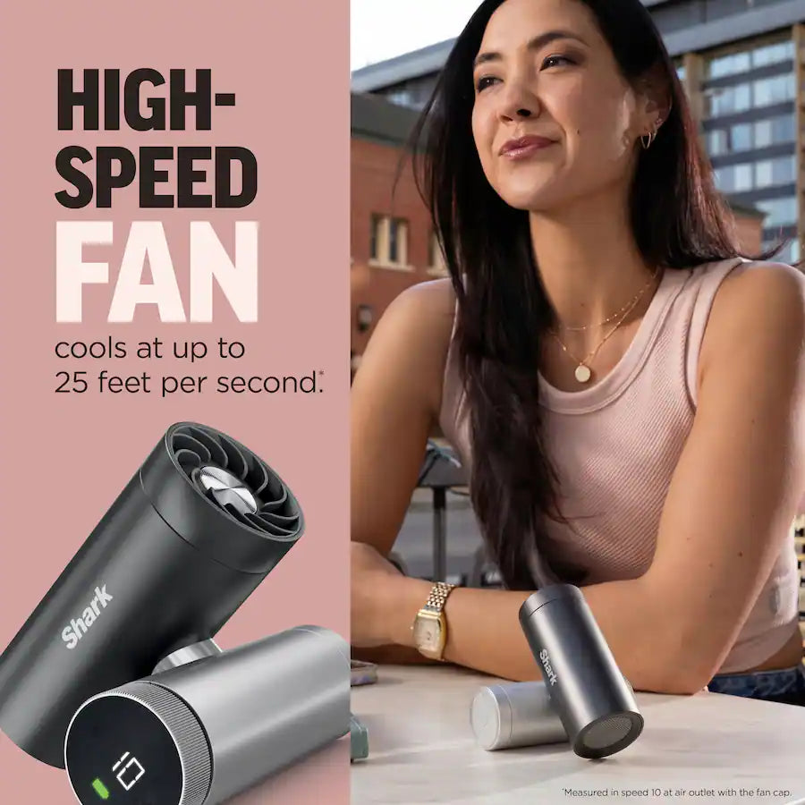 Shark ChillPill: Personal Cooling System, Carbon