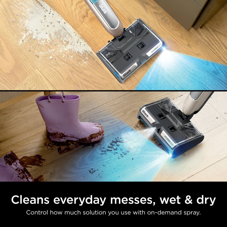 Shark HydroDuo Cordless Wet & Dry Floor Cleaner, Stone Metallic