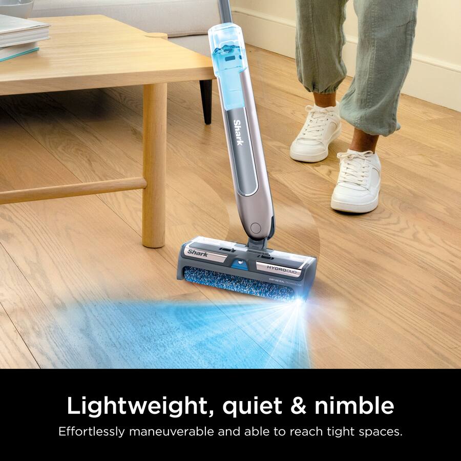 Shark HydroDuo Cordless Wet & Dry Floor Cleaner, Stone Metallic