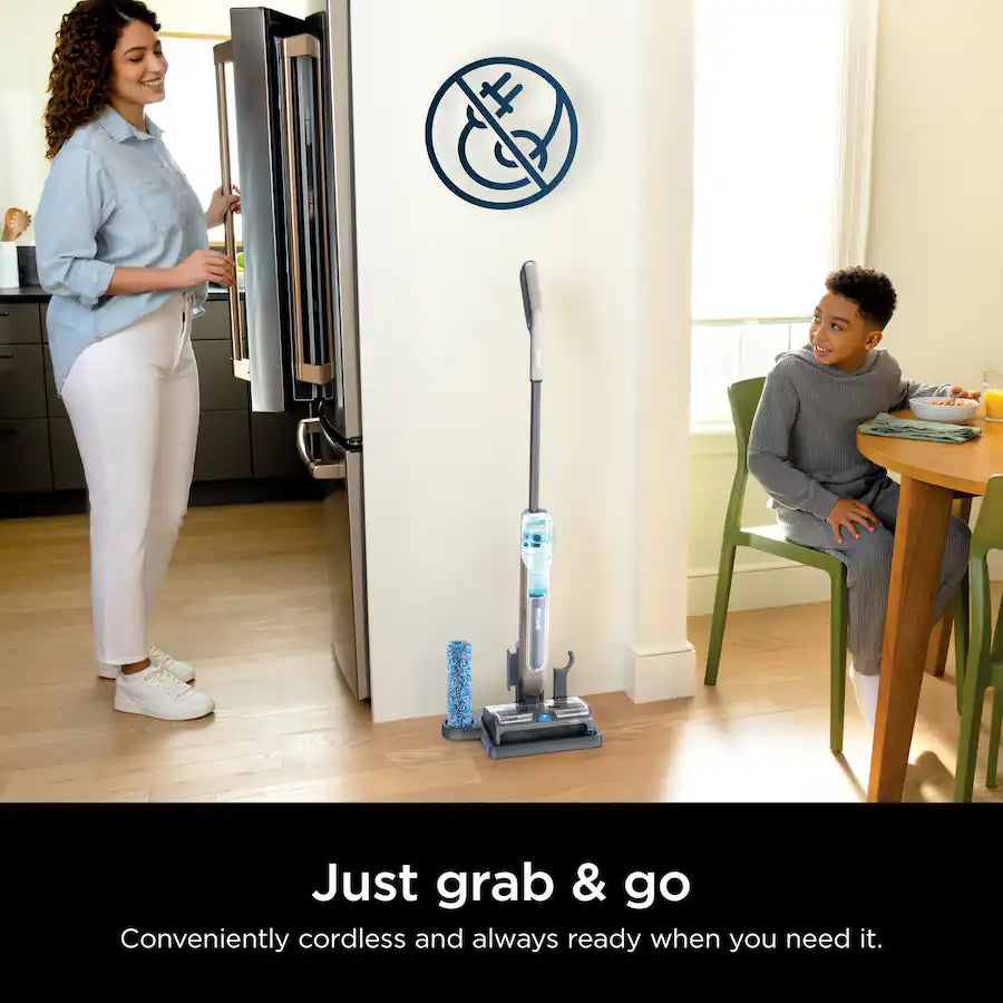 Shark HydroDuo Cordless Wet & Dry Floor Cleaner, Stone Metallic