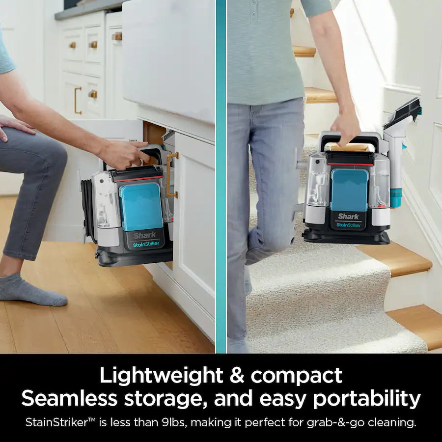 Shark StainStriker Portable Carpet & Upholstery Cleaner, White