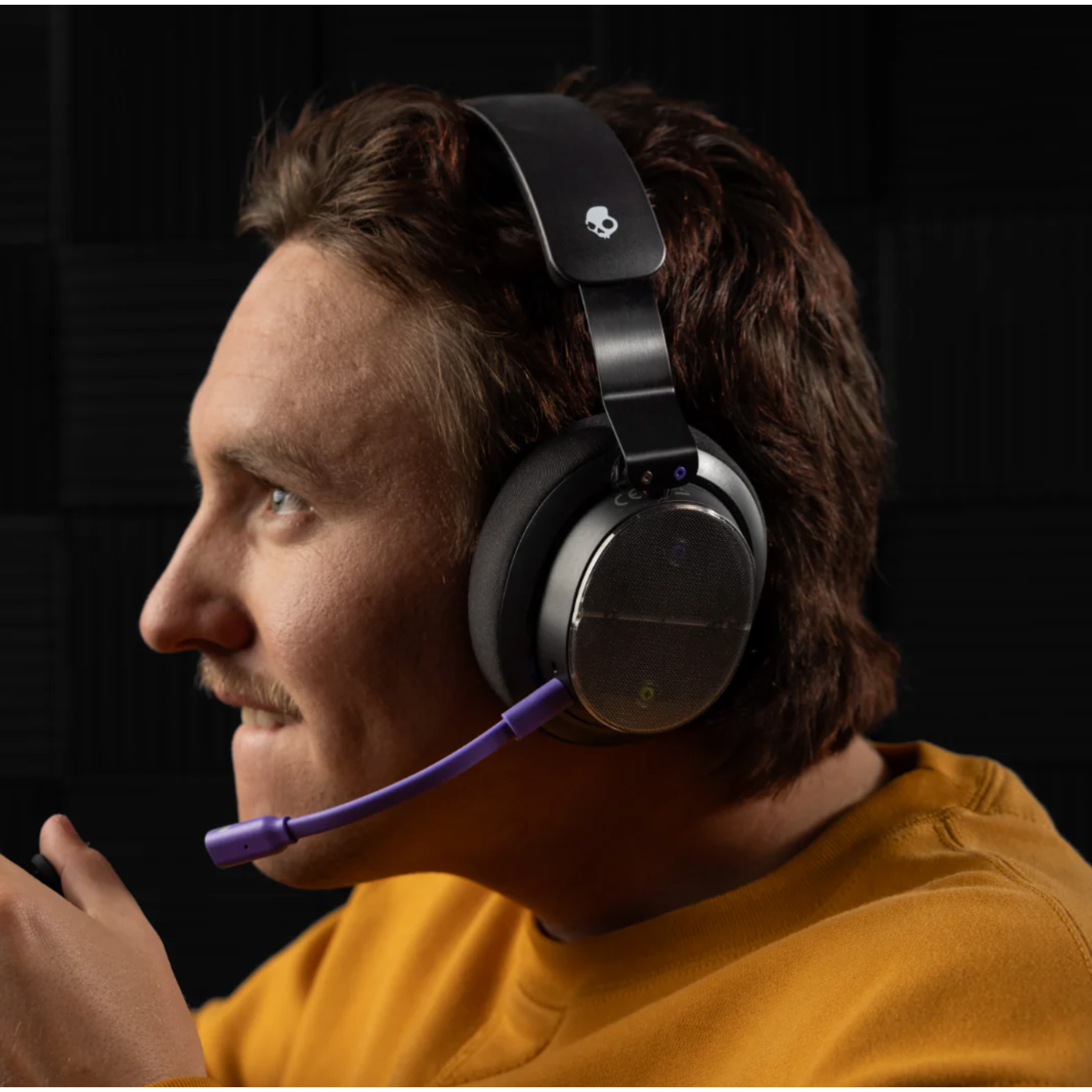 Skullcandy PLYR Wireless Gaming Headset, Digi-Black