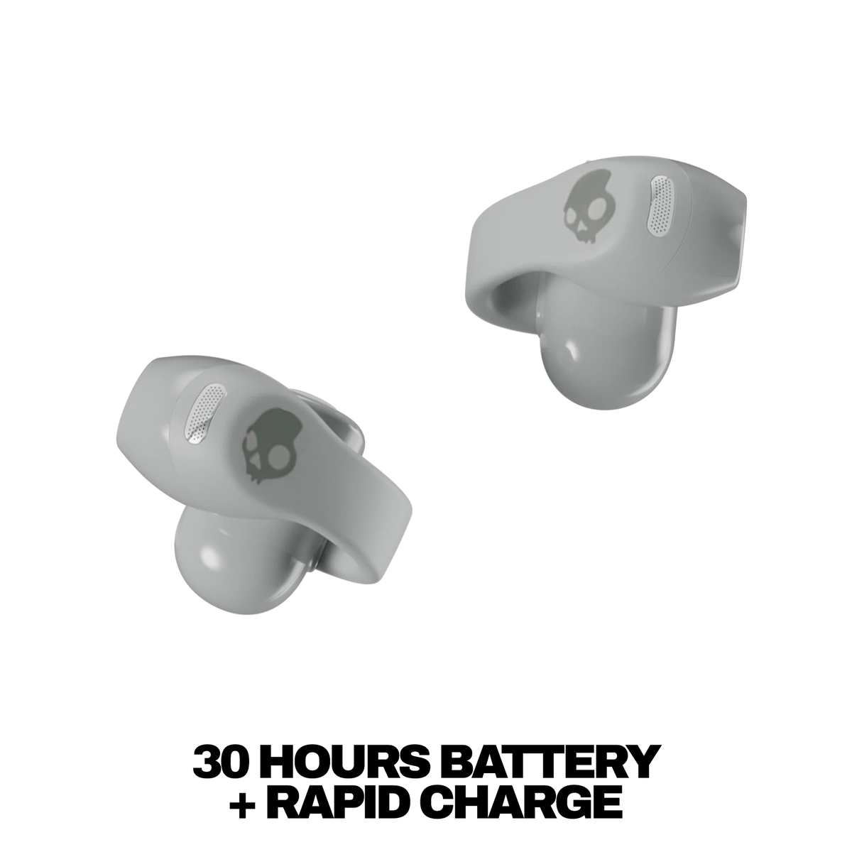 Skullcandy Push 720 Open Earbuds, Cement