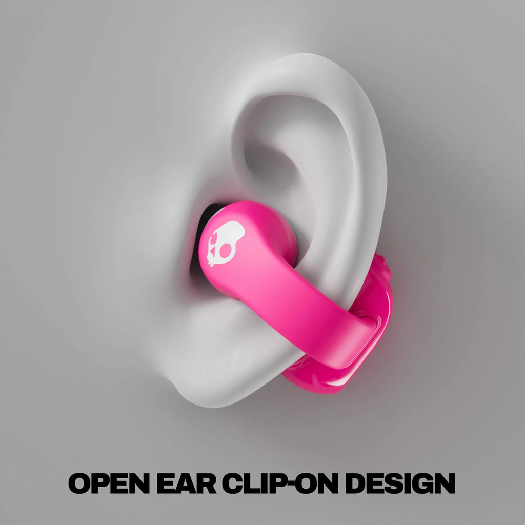 Skullcandy Push 720 Open Earbuds, Crazy Pink