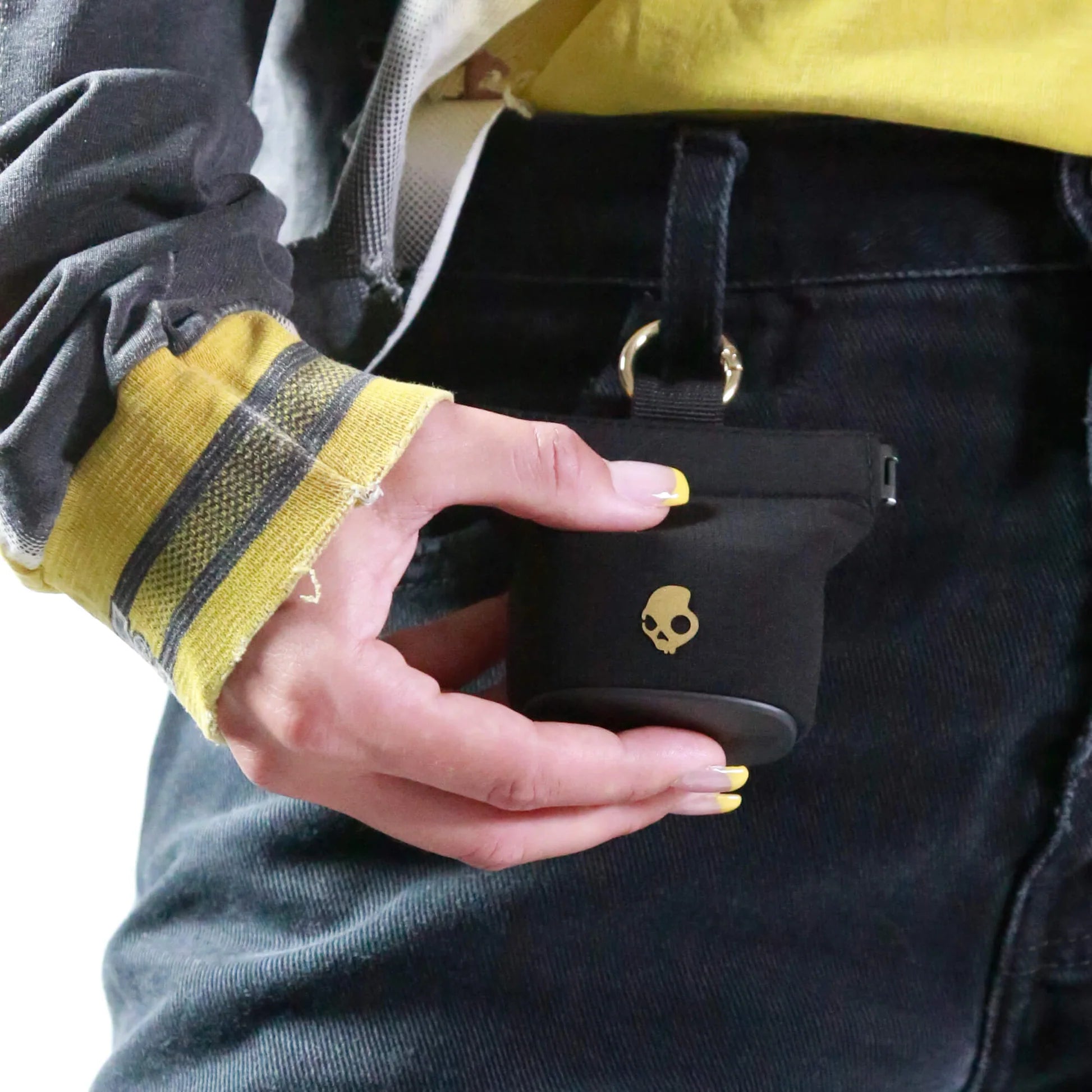 Skullcandy Push 720 Open Earbuds, White / Gold