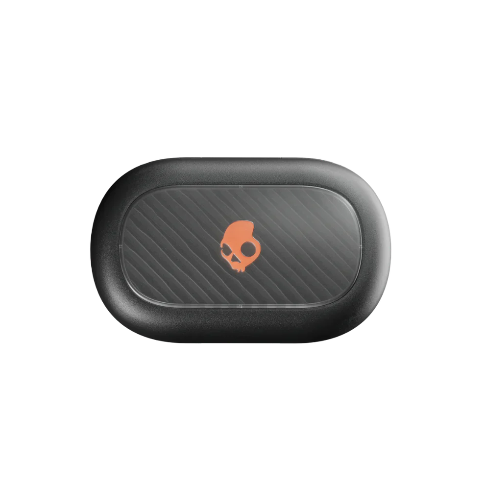 Skullcandy Push ANC Active Wireless Earbuds, Black / Orange