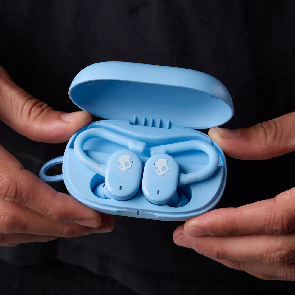 Skullcandy Push Play Active Earbuds, Preppy Blue