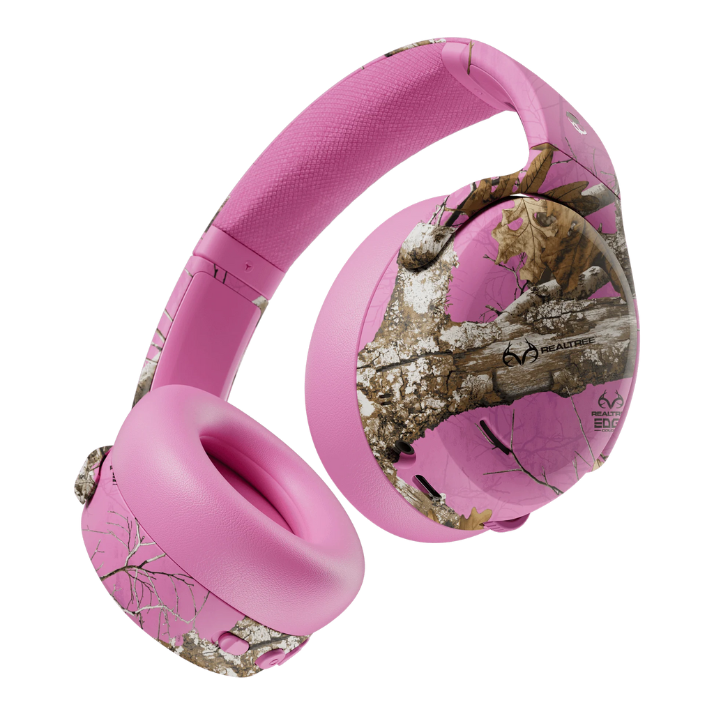 Skullcandy x Realtree Limited Edition Crusher ANC 2 True Wireless Headphones, Pink Camo