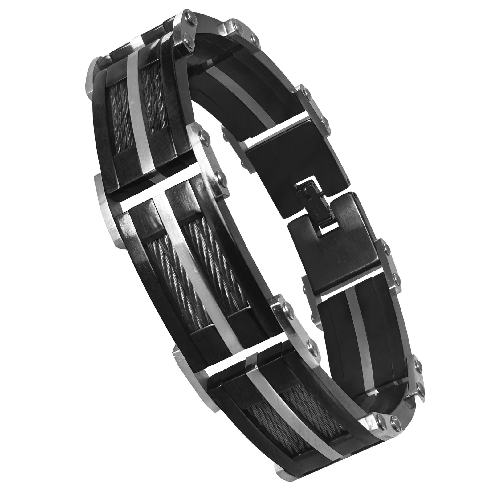 Stainless Steel Fancy Wire Bracelet