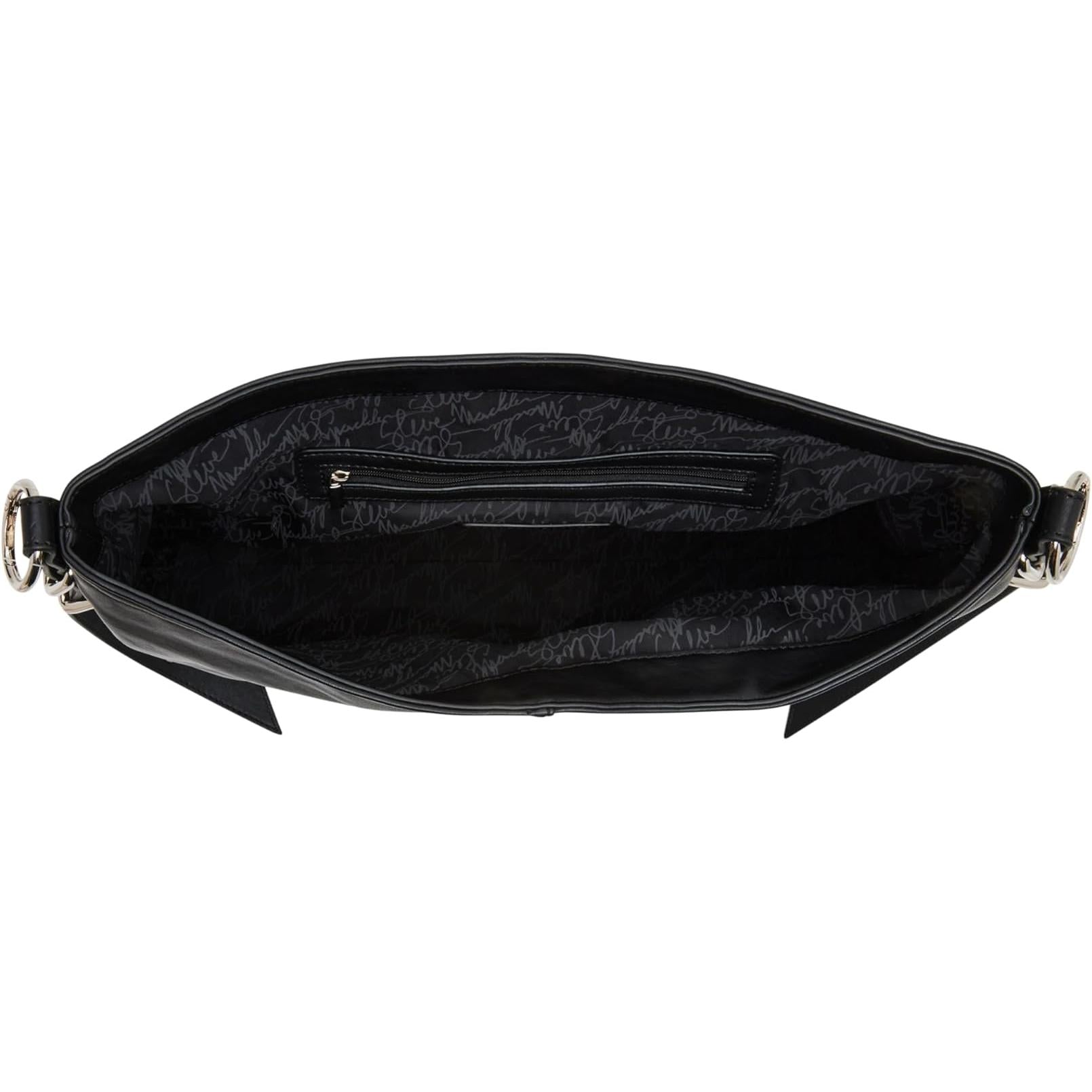 Steve Madden Alyssa Hobo Shoulder Bag, Black