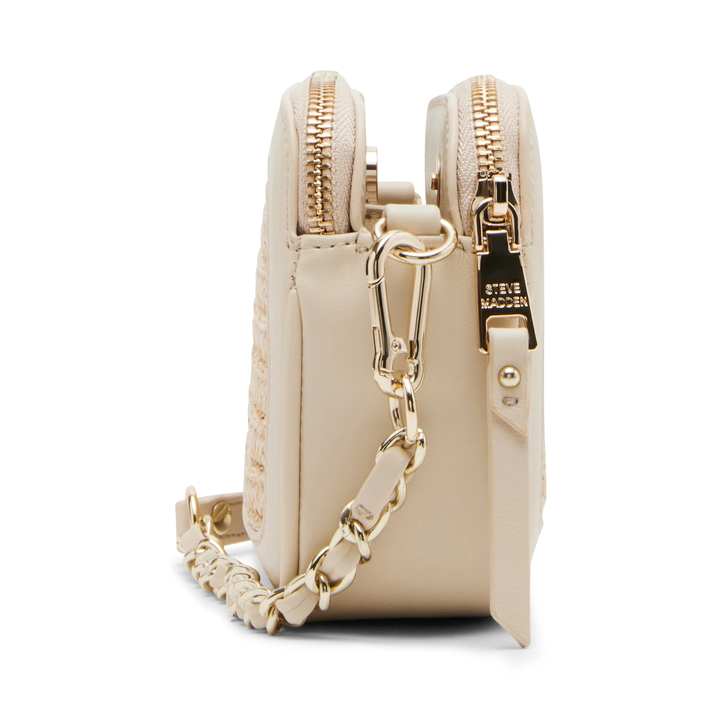 Steve Madden Daisy Crossbody, Raffia Sand