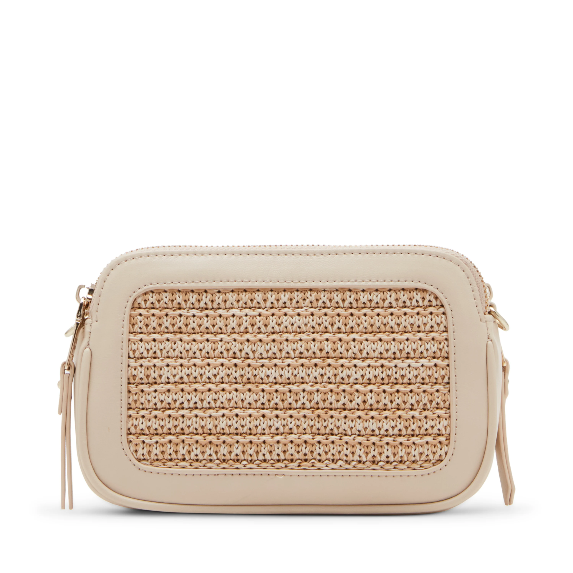 Steve Madden Daisy Crossbody, Raffia Sand