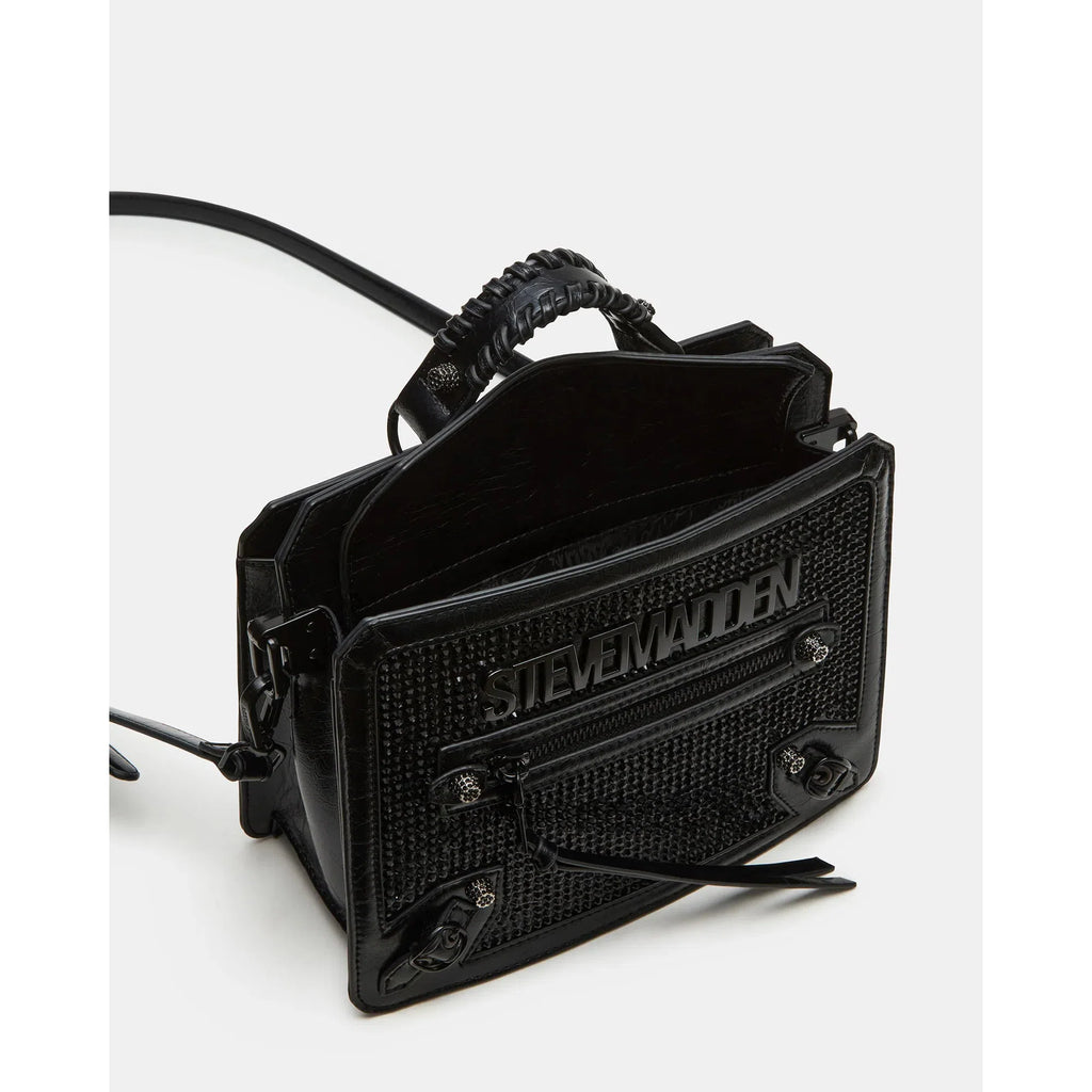 Steve Madden Evelyn Charms Tote, Black