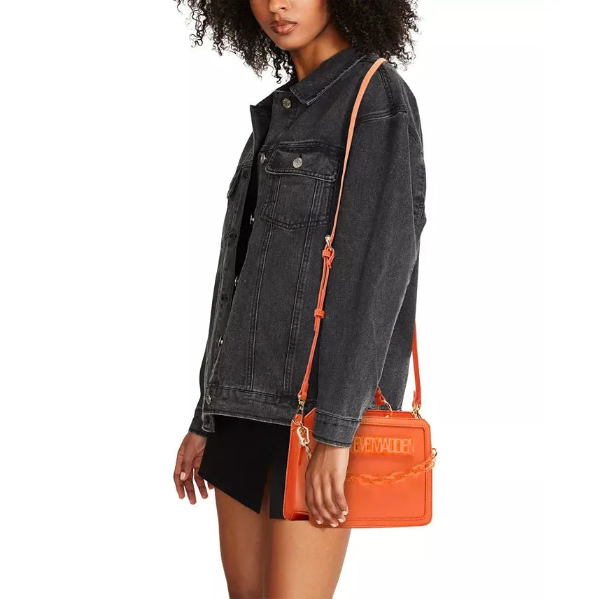 Steve Madden Evelyn Satchel, Tangerine