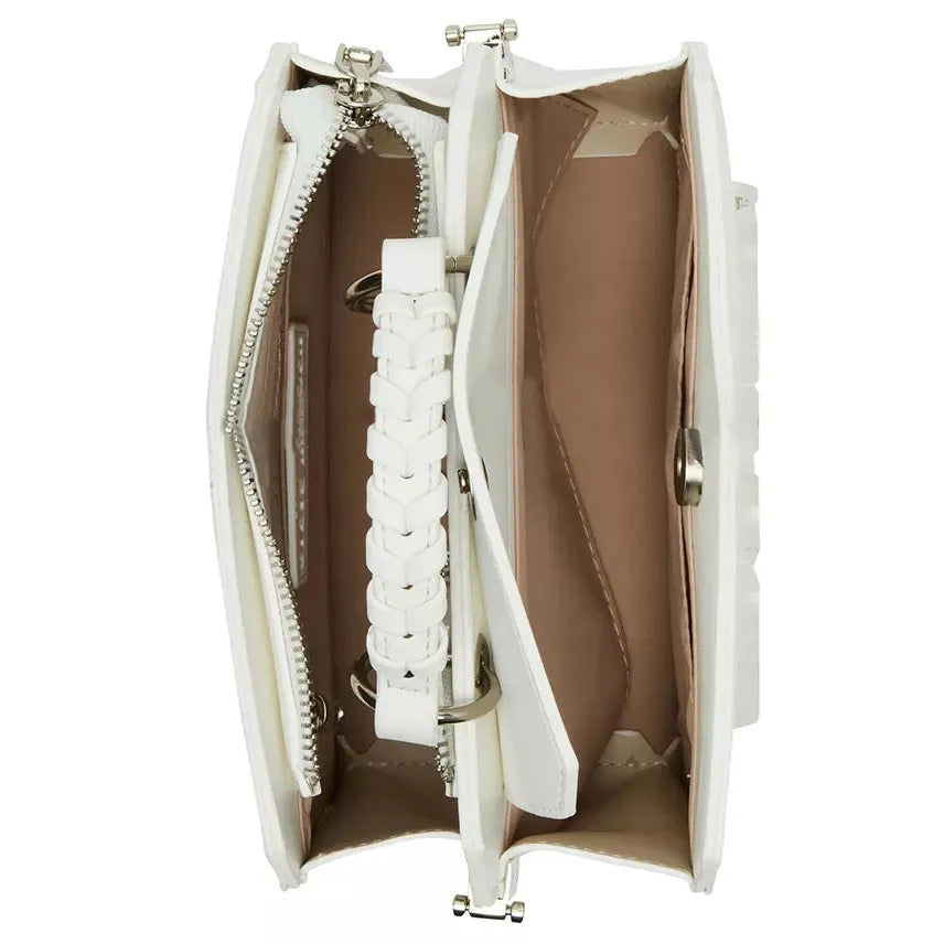 Steve Madden Evelyn Satchel, White