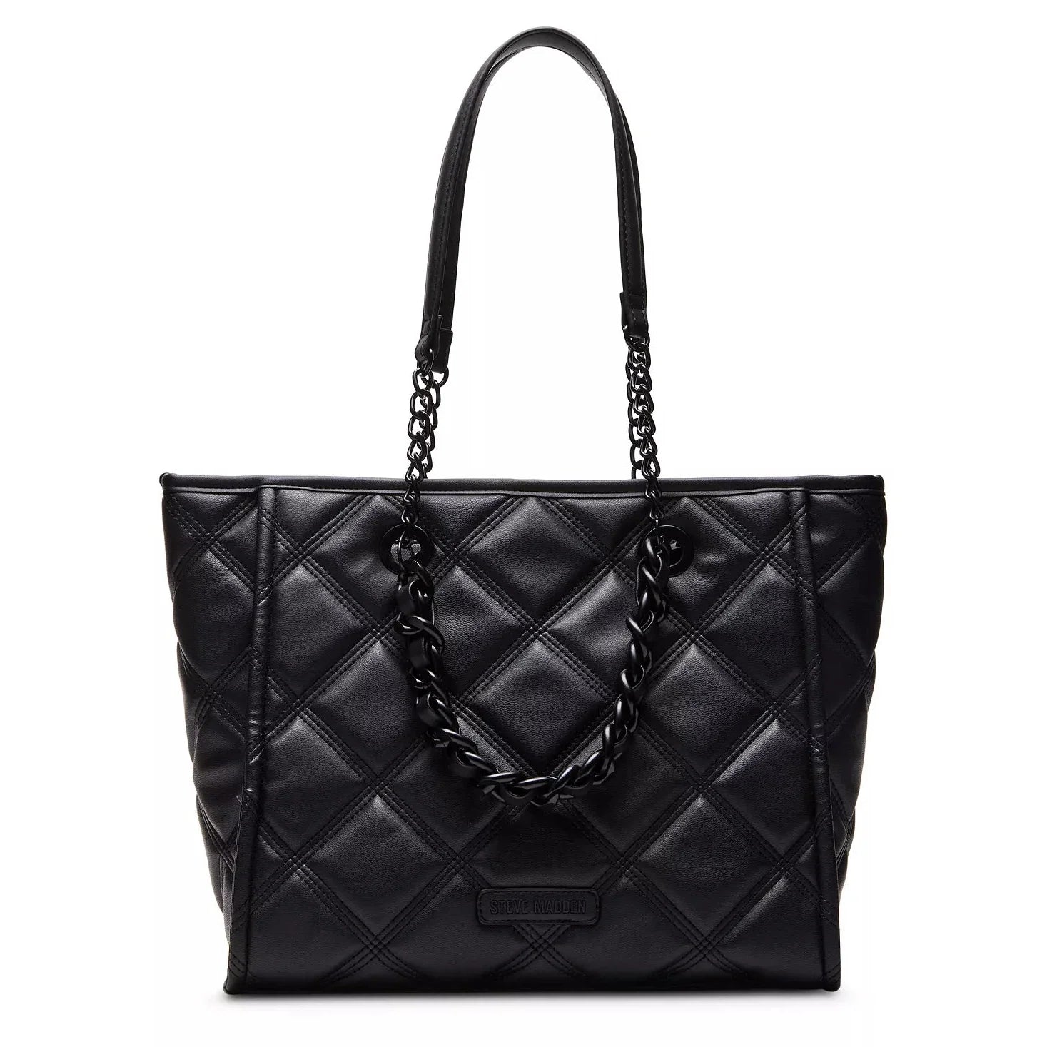 Steve Madden Katt Tote Set, Black