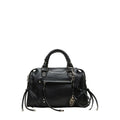 Steve Madden Riggs Satchel, Distressed Black