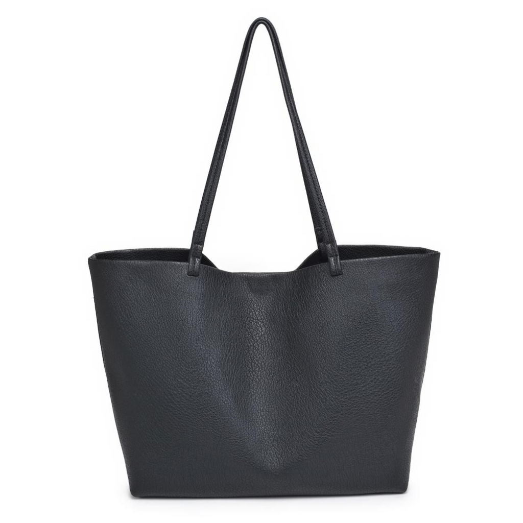 Urban Expressions Alma Tote & Pouch Set, Black