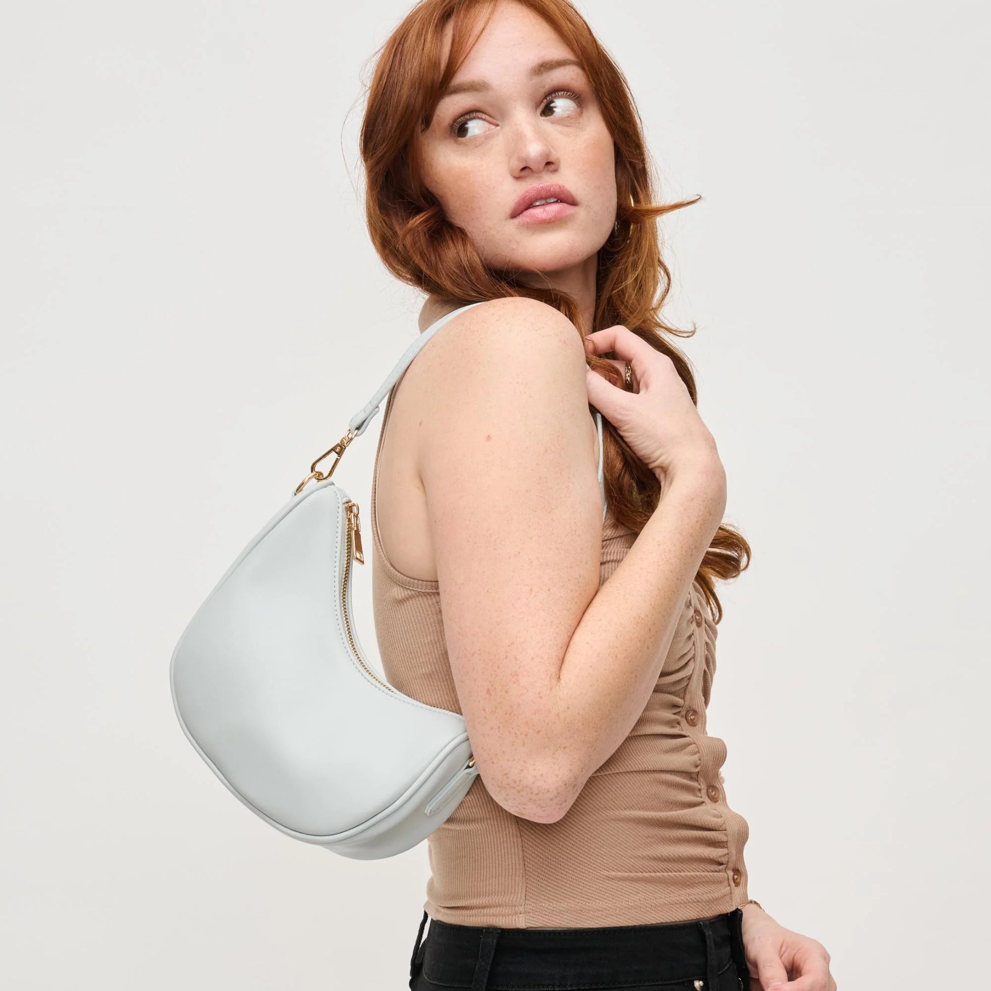 Urban Expressions Mila Shoulder Bag, Ice