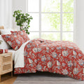 Willow Duvet Cover Set, Red