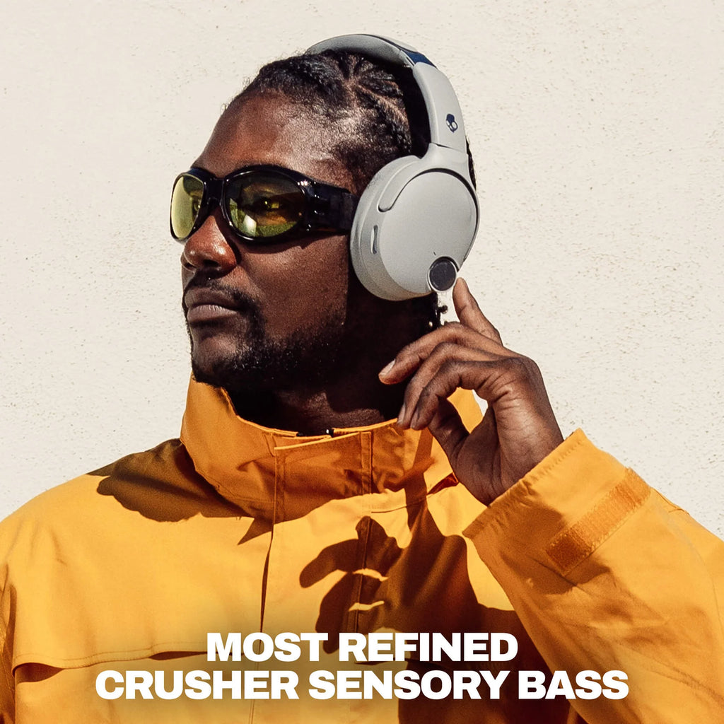 Skullcandy Crusher 1080 ANC Headphones, Cement