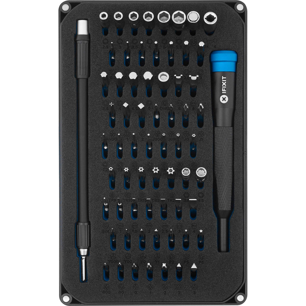 iFixit Mako 64 Bit Driver Kit, Black/Blue