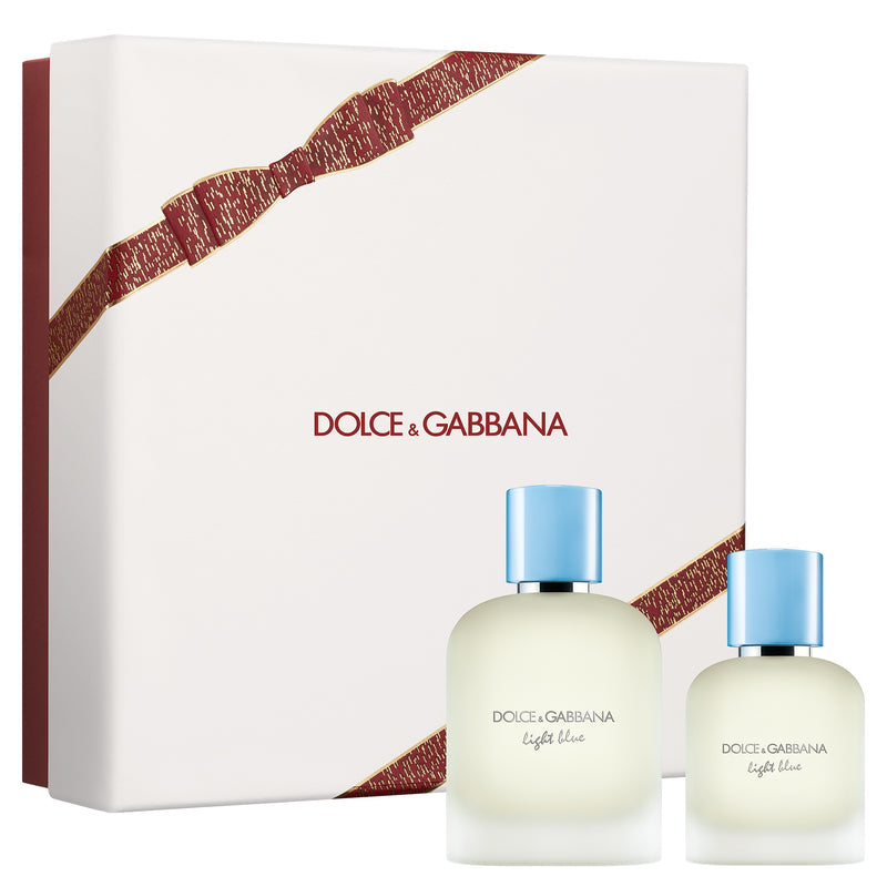 DOLCE &amp; GABBANA - Set de regalo de 2 piezas en azul claro