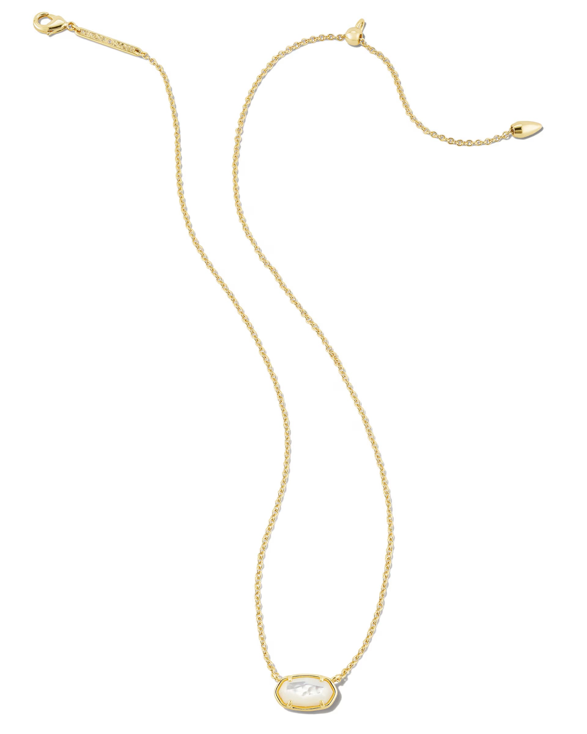 Kendra Scott Grayson Short Pendant Necklace, Mother of Pearl